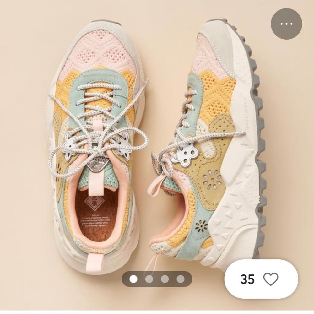 Sundance Free People Flower Mountain Kotetsu Sneakers Shoes Womens Size EU 40